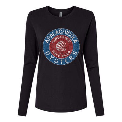 Apalachicola Oysters Womens Cotton Relaxed Long Sleeve T-Shirt