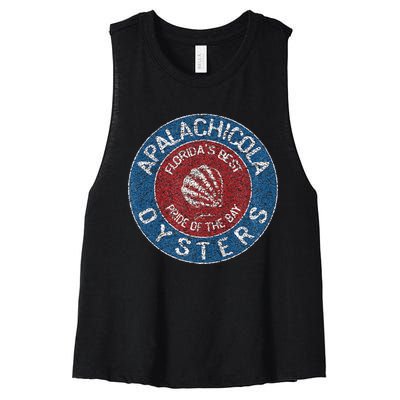 Apalachicola Oysters Women's Racerback Cropped Tank