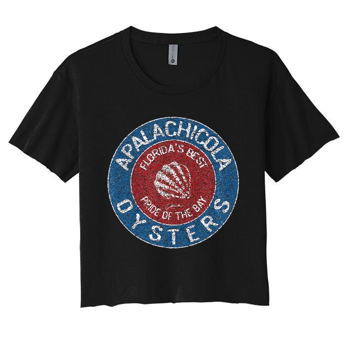 Apalachicola Oysters Women's Crop Top Tee