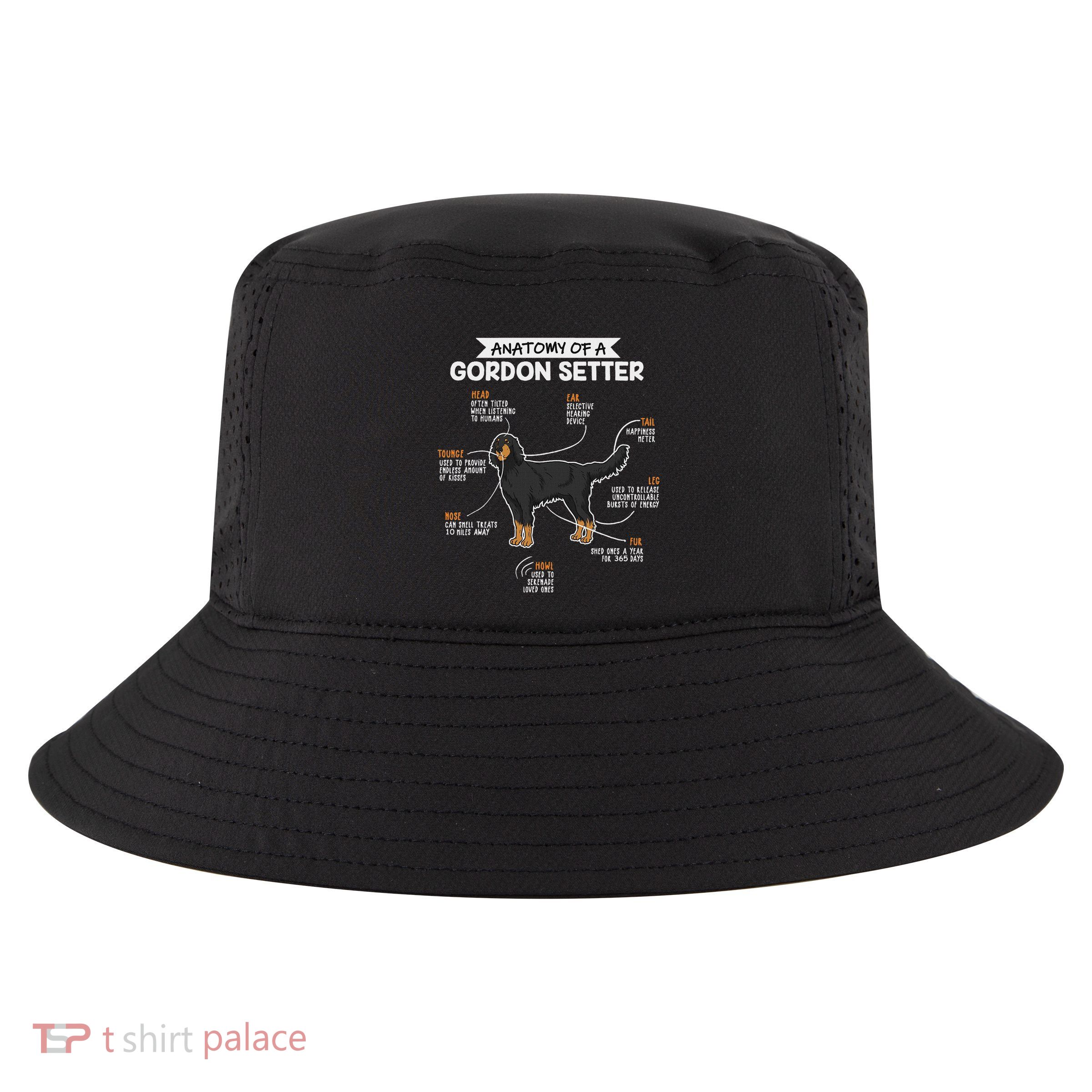 Anatomy Of A Gordon Setter Fun Dog M.A.S.T.E.RS Lady Cool Comfort Performance Bucket Hat
