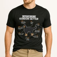 Anatomy Of A Gordon Setter Fun Dog M.A.S.T.E.RS Lady Performance Shirt