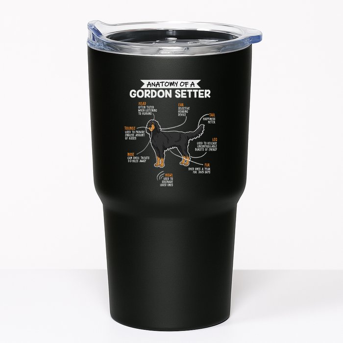 Anatomy Of A Gordon Setter Fun Dog M.A.S.T.E.RS Lady Tumbler