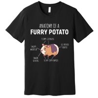 Anatomy Of A Furry Potato Guinea Pig Lover Gift TShirt Premium T-Shirt