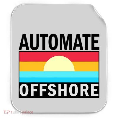 Automate Offshore Permanent Decal Sticker