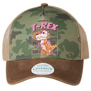 Anatomy Of A T Rex Legacy Tie Dye Trucker Hat