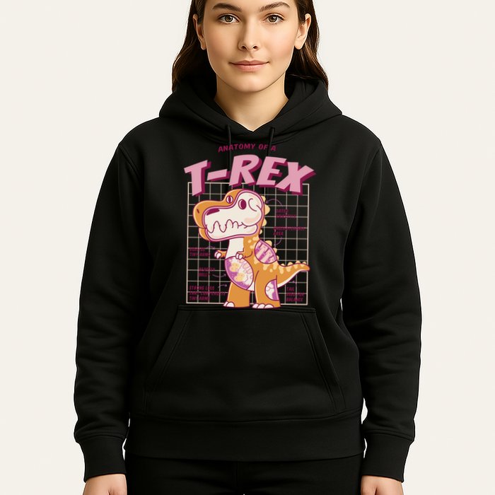 Anatomy Of A T Rex Hoodie