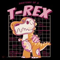 Anatomy Of A T Rex T-Shirt
