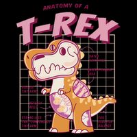 Anatomy Of A T Rex Button