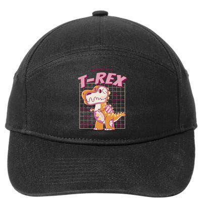 Anatomy Of A T Rex 7-Panel Snapback Hat