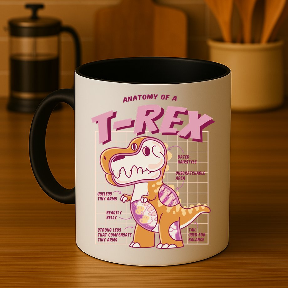Anatomy Of A T Rex Mug