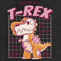 Anatomy Of A T Rex 11oz C Handle Ceramic Mug