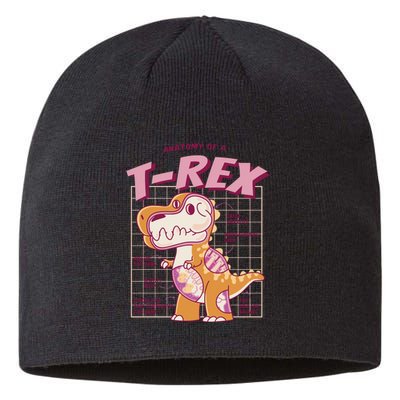 Anatomy Of A T Rex Sustainable Beanie