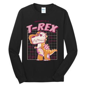 Anatomy Of A T Rex Tall Long Sleeve T-Shirt