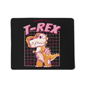 Anatomy Of A T Rex Mousepad