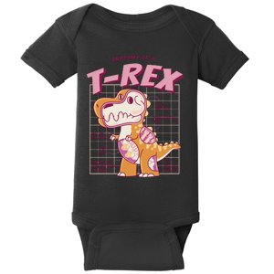 Anatomy Of A T Rex Baby Bodysuit