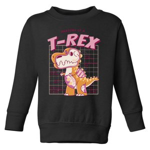 Anatomy Of A T Rex Toddler Sweatshirt