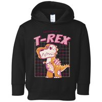 Anatomy Of A T Rex Toddler Hoodie