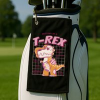 Anatomy Of A T Rex Golf Towel