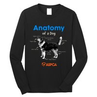 Anatomy Of A Dog Long Sleeve Shirt