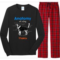 Anatomy Of A Dog Long Sleeve Pajama Set