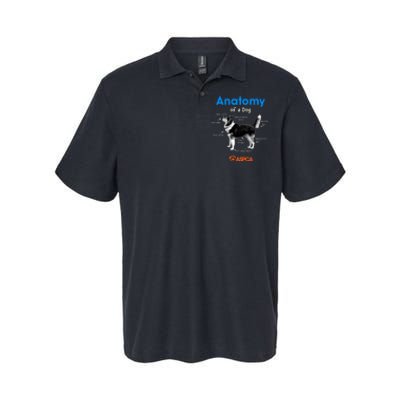 Anatomy Of A Dog Softstyle Adult Sport Polo