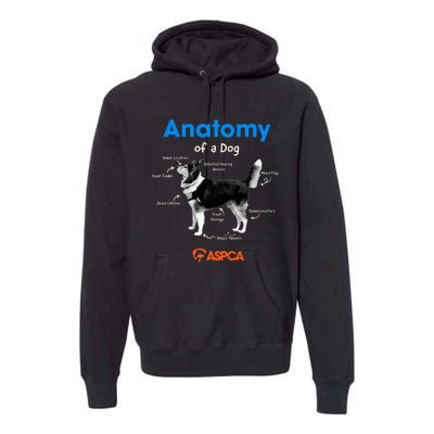 Anatomy Of A Dog Premium Hoodie