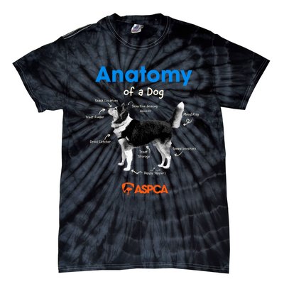 Anatomy Of A Dog Tie-Dye T-Shirt