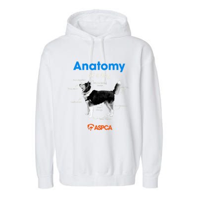 Anatomy Of A Dog Garment-Dyed Fleece Hoodie