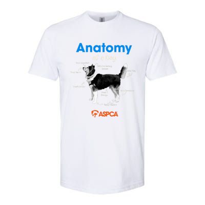 Anatomy Of A Dog Softstyle CVC T-Shirt