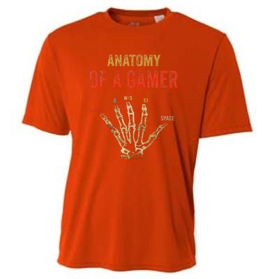 Anatomy Of A Gamer Gaming Gifts For Gamer Cooling Performance Crew T-Shirt