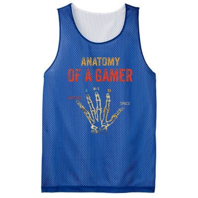 Anatomy Of A Gamer Gaming Gifts For Gamer Mesh Reversible Basketball Jersey Tank