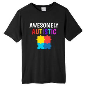 Acceptance Of Autism Infinity Autistic Pride Neurodiversity Cute Gift Tall Fusion ChromaSoft Performance T-Shirt