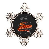 Anatomy Of A Corn Snake Metallic Star Ornament