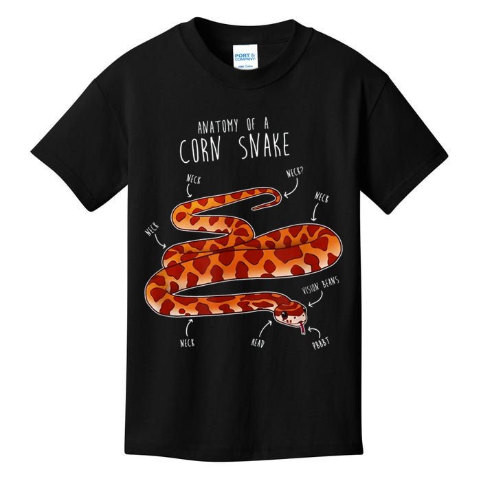 Anatomy Of A Corn Snake Kids T-Shirt