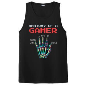 Anatomy Of A Gamer Gaming Gamer Video Games Gift PosiCharge Competitor Tank