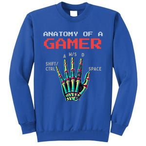 Anatomy Of A Gamer Gaming Gamer Video Games Gift Sweatshirt