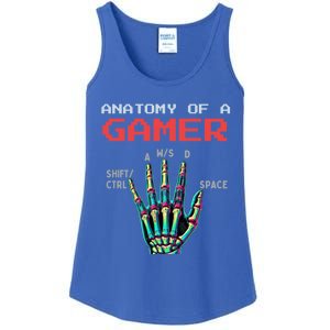 Anatomy Of A Gamer Gaming Gamer Video Games Gift Ladies Essential Tank