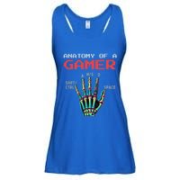 Anatomy Of A Gamer Gaming Gamer Video Games Gift Ladies Essential Flowy Tank