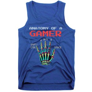 Anatomy Of A Gamer Gaming Gamer Video Games Gift Tank Top