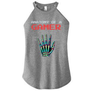 Anatomy Of A Gamer Gaming Gamer Video Games Gift Women's Perfect Tri Rocker Tank