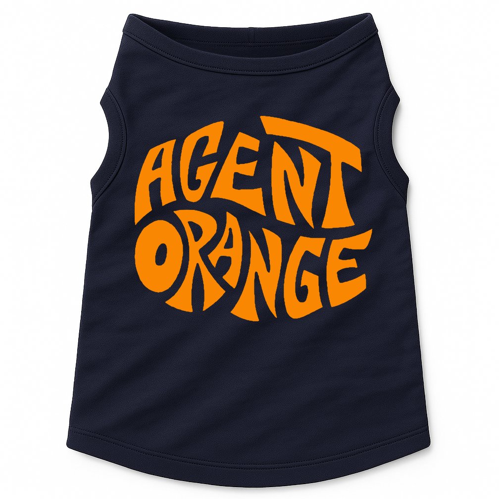 Agent Orange Doggie Tank