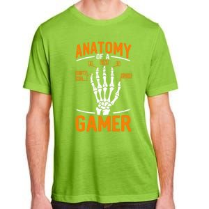 Anatomy Of A Gamer Funny Pc Gamer And Gaming Ns Gift Adult ChromaSoft Performance T-Shirt