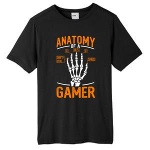 Anatomy Of A Gamer Funny Pc Gamer And Gaming Ns Gift Tall Fusion ChromaSoft Performance T-Shirt