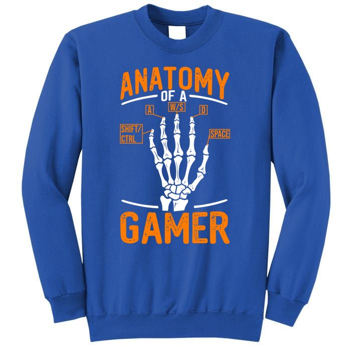 Anatomy Of A Gamer Funny Pc Gamer And Gaming Ns Gift Sweatshirt