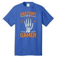 Anatomy Of A Gamer Funny Pc Gamer And Gaming Ns Gift Tall T-Shirt