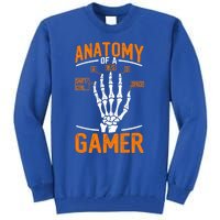 Anatomy Of A Gamer Funny Pc Gamer And Gaming Ns Gift Tall Sweatshirt