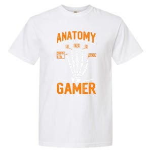 Anatomy Of A Gamer Funny Pc Gamer And Gaming Ns Gift Garment-Dyed Heavyweight T-Shirt