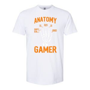 Anatomy Of A Gamer Funny Pc Gamer And Gaming Ns Gift Softstyle CVC T-Shirt