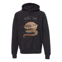 Anatomy Of A Hognose Snake Funny Pet Reptile Animal Lover Premium Hoodie