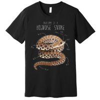 Anatomy Of A Hognose Snake Funny Pet Reptile Animal Lover Premium T-Shirt